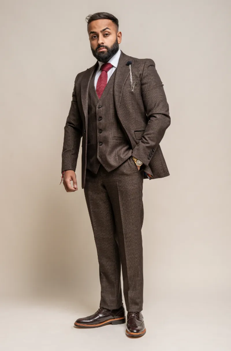 Cavani Caridi Jacket Brown